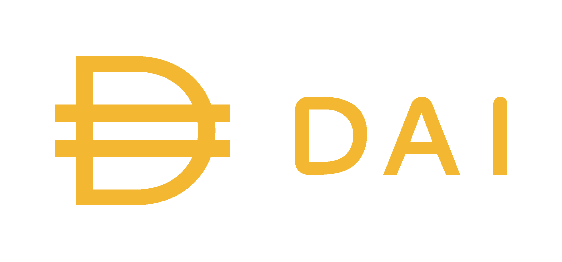 DAI crytocurrency logo.