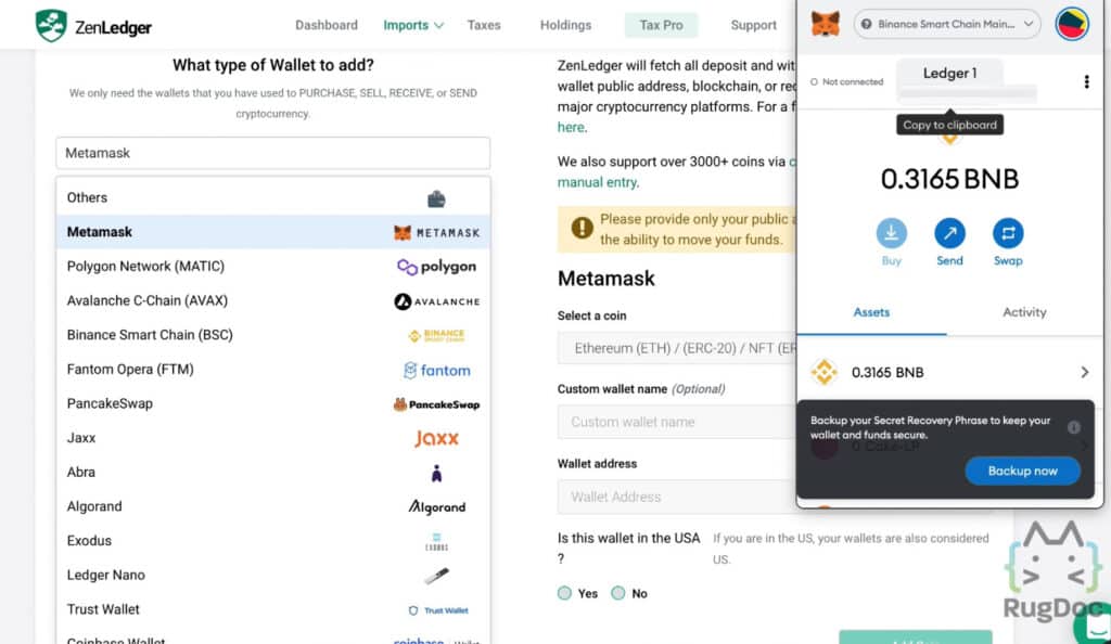 Click on the MetaMask logo on the top of your screen and click on copy to clipboard.